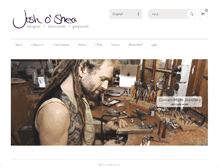 Tablet Screenshot of joshoshea.com